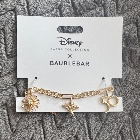 Disney Jewelry - Disney X BAUBLEBAR Gold Charm Bracelet